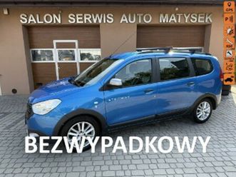 dacia lodgy stepway 1,6 102km klima navi kamera 7-osobowy
