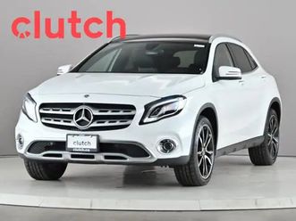 2018 mercedes-benz gla 250 4matic awd w/ apple carplay, heated f