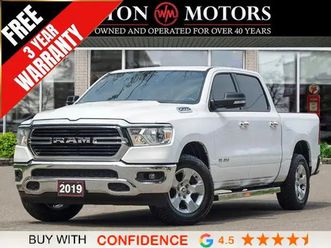2019 ram 1500 big horn*crew cab*4x4*pull out tray*rev-cam