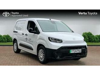 2024 toyota proace l2 electric icon van 50kwh auto van electric automatic