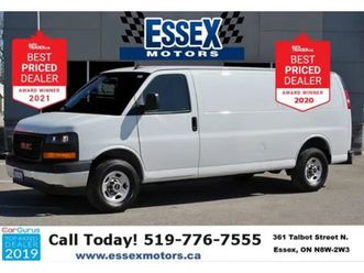 2021 gmc savana cargo van 2500 extended*bluetooth*rear cam*onsta