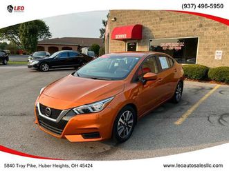 used 2021 nissan versa 1.6 sv