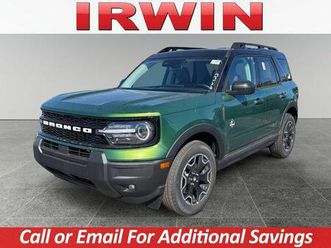 new 2025 ford bronco sport outer banks