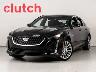 2021 cadillac ct5 premium luxury w/apple carplay & android auto,