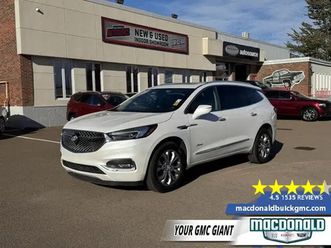 2021 buick enclave avenir - navigation - sunroof