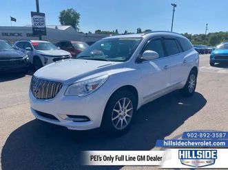 2017 buick enclave leather - cooled seats - leather seats