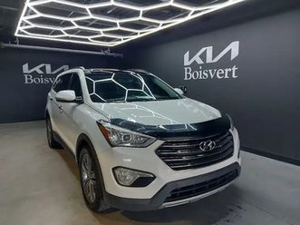 2016 hyundai santa fe xl v6 7 passager limited jamais accidenté
