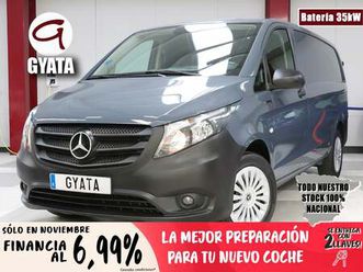 mercedes-benz vito evito furgón larga 66kwh