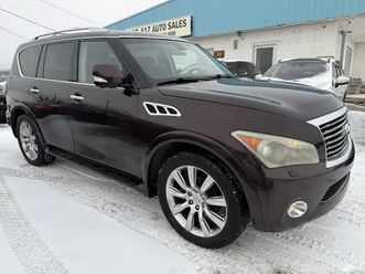 2012 infiniti qx56 8-passenger
