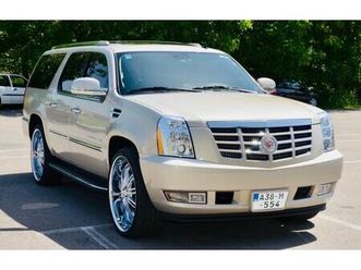 cadillac escalade 6.0 v8 flex fuel e85 sport luxury autom