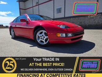 1991 nissan 300zx only 102 000 km !! immaculate 5 vitesses manue