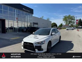 2015 mitsubishi lancer evolution gsr final edition - $421.98 /wk