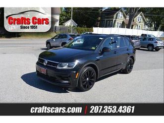 used 2021 volkswagen tiguan 2.0t se r-line black 4motion