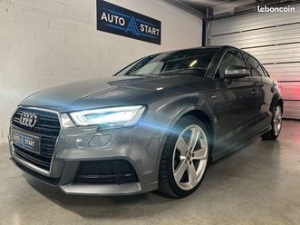 audi a3 berline s line 1.6 tdi 110ch /historique complet/radars de recul/clim bi-zone/sieges chauffants