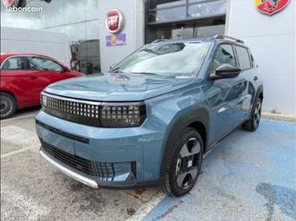 fiat grande panda electrique 113ch la prima