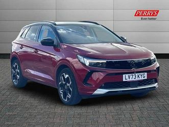 vauxhall grandland 1.2 turbo ultimate 5dr auto