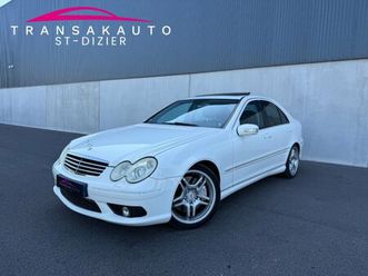 mercedes classe c 55 amg v8 atmo 367cv - entretien complet / toit ouvrant / sièges chauffants / limiteur de vitesse -