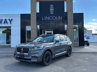 used 2022 lincoln aviator reserve, 3l ecoboost! 22 rims, 201a package!