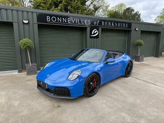 porsche 911 3.6 t-hybrid 992 carrera 4 gts convertible 2dr petrol hybrid pdk 4wd euro 6 (start/stop) (541 ps)