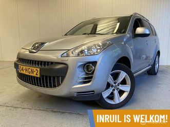 peugeot 4007 - 2.4 st 7p. // automaat // nieuwe apk // leer //