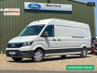 2023 man tge lwb high roof 3.140 lion xs air con rear view camera euro 6 panel van diesel manual