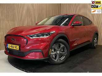 ford mustang mach-e extended rwd 98 kwh|95,5% soh|grote accu|afn.trekh.|leder|acc|camera|carplay|stoel+stuurverw|nap|nl|incl. btw|