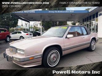 used 1991 cadillac eldorado base 2dr coupe