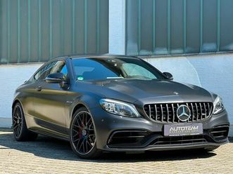 mercedes-benz c 63s amg*facelift*schalensitz*matt*night*burmes