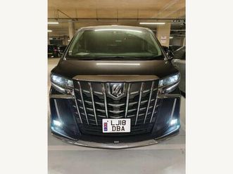 2018 alphard 2.5 s c package with modellista kits