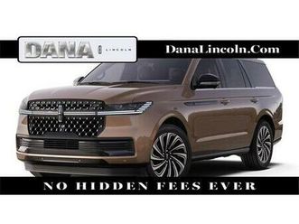 new 2025 lincoln navigator black label