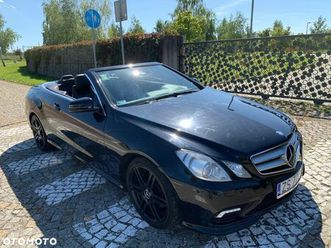 mercedes-benz klasa e 350 cdi dpf cabrio blueefficiency 7g-tronic avantgarde
