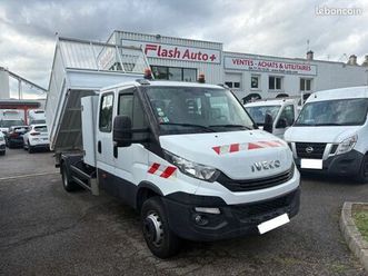 iveco daily 70c15 3.0l 7.0t benne & coffre 29000 ht