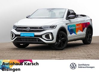 t-roc cabriolet r-line 1.5 tsi dsg ahk, navi,