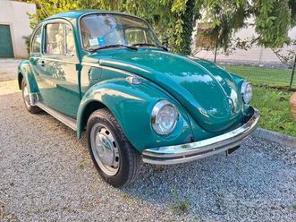 maggiolone 1303 del 1973, restaurata, iscritta asi