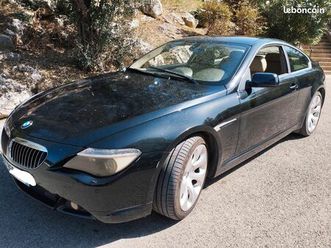 bmw 645ci v8 echange possible
