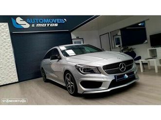 mercedes-benz cla 180 d shooting brake amg line
