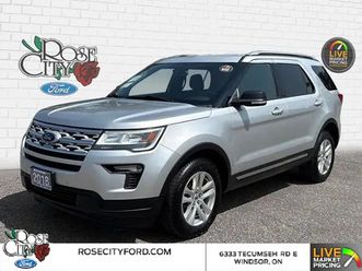 2018 ford explorer 4wd xlt