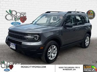 2023 ford bronco sport base 4wd