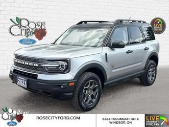 2021 ford bronco sport badlands 4wd