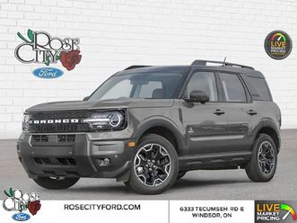 2025 ford bronco sport outer banks