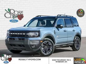 2025 ford bronco sport outer banks