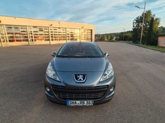 peugeot 207 cc platinum 120 sommerfahrzeug rostfrei