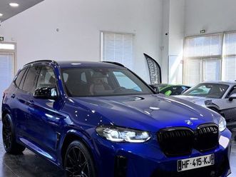 bmw x3 m compétition g01 lci 3.0 510ch x-drive - san marino blue - immat ?? - carbone - suivi bmw