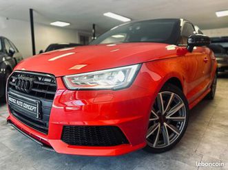 audi s1 sportback 2.0 tfsi 231ch quattro + echappement cobra + sound bose + sieges chauffants + garantie 12 mois