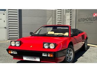 1985 ferrari mondial rouge manuel, 5 vitesses conduite à...