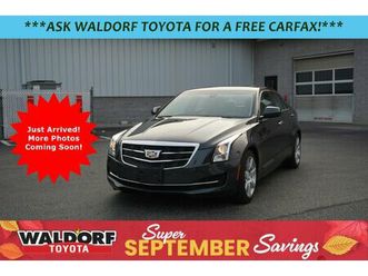 used 2016 cadillac ats sedan waldorf md 20601