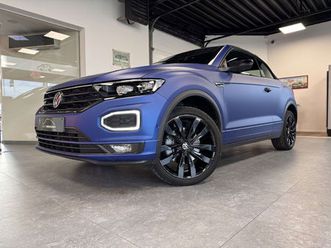 volkswagen t-roc cabriolet 1.5 tsi r-line edition blue 247/800 dsg