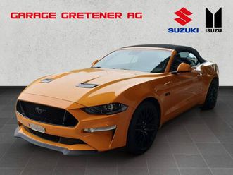 mustang convertible 5.0 v8 gt