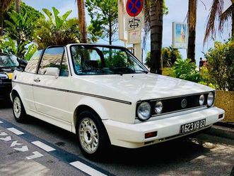 golf 1 cabriolet gli 1.8
