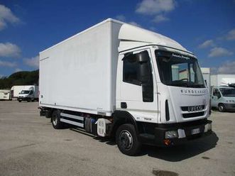 eurocargo 75/18 e5 furgone 5.50 m+pedana battuta